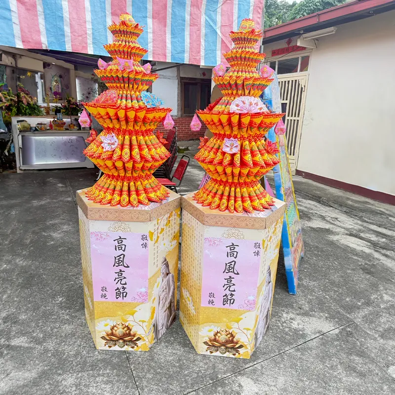 觀音心經黃金蓮花塔-1