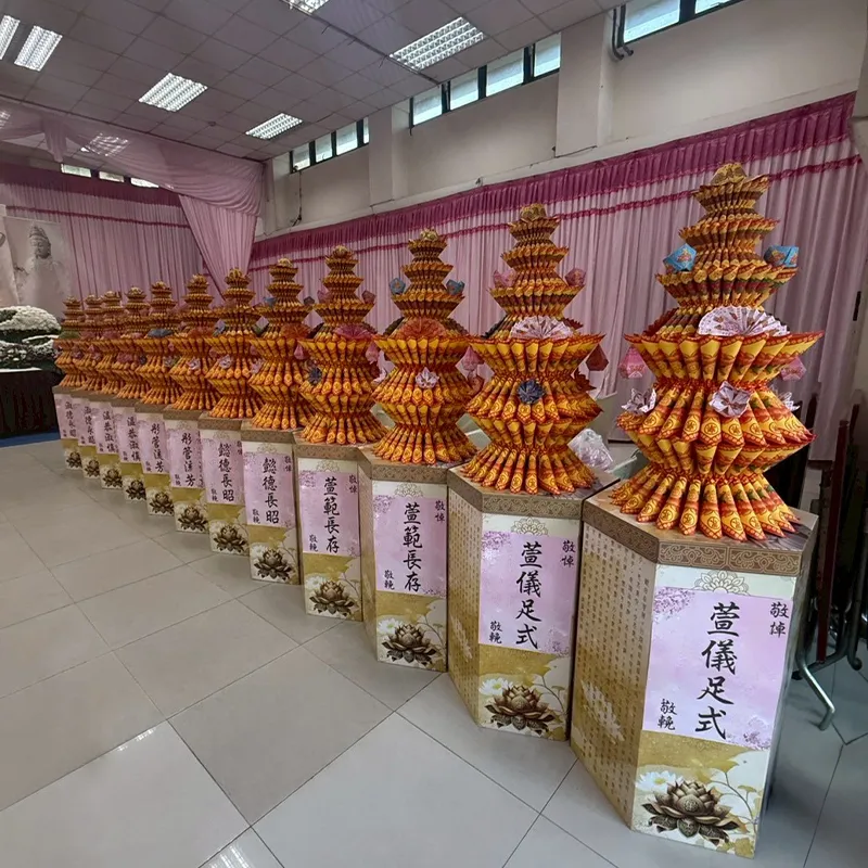 觀音心經黃金蓮花塔-2