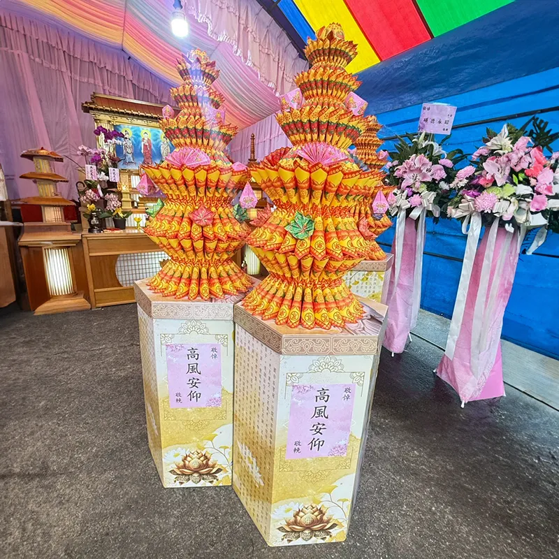 觀音心經黃金蓮花塔-6