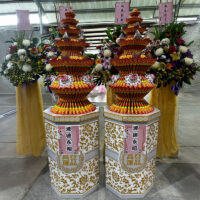 豪華金紋蓮花塔-2