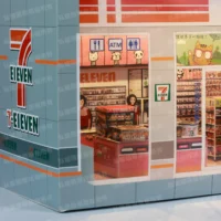 紙紮7-11便利商店情境禮盒-4