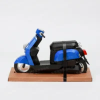 紙紮CUXI機車(藍)-3