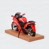 紙紮Ninja250R忍者重機(紅)-2