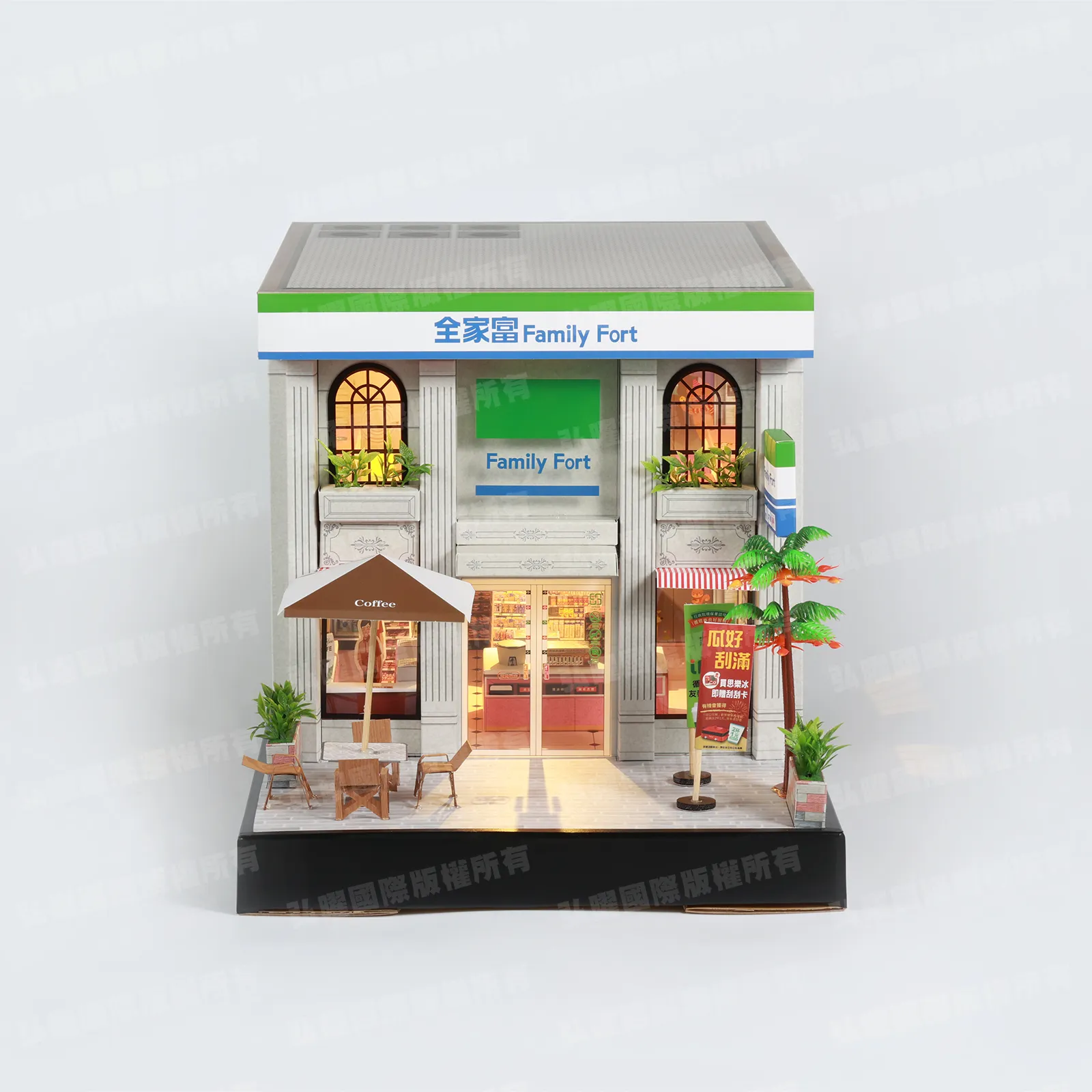 紙紮全家富便利商店-1 紙紮全家富便利商店-1