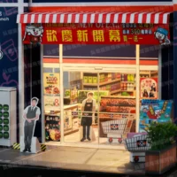 紙紮全聯福利中心-4