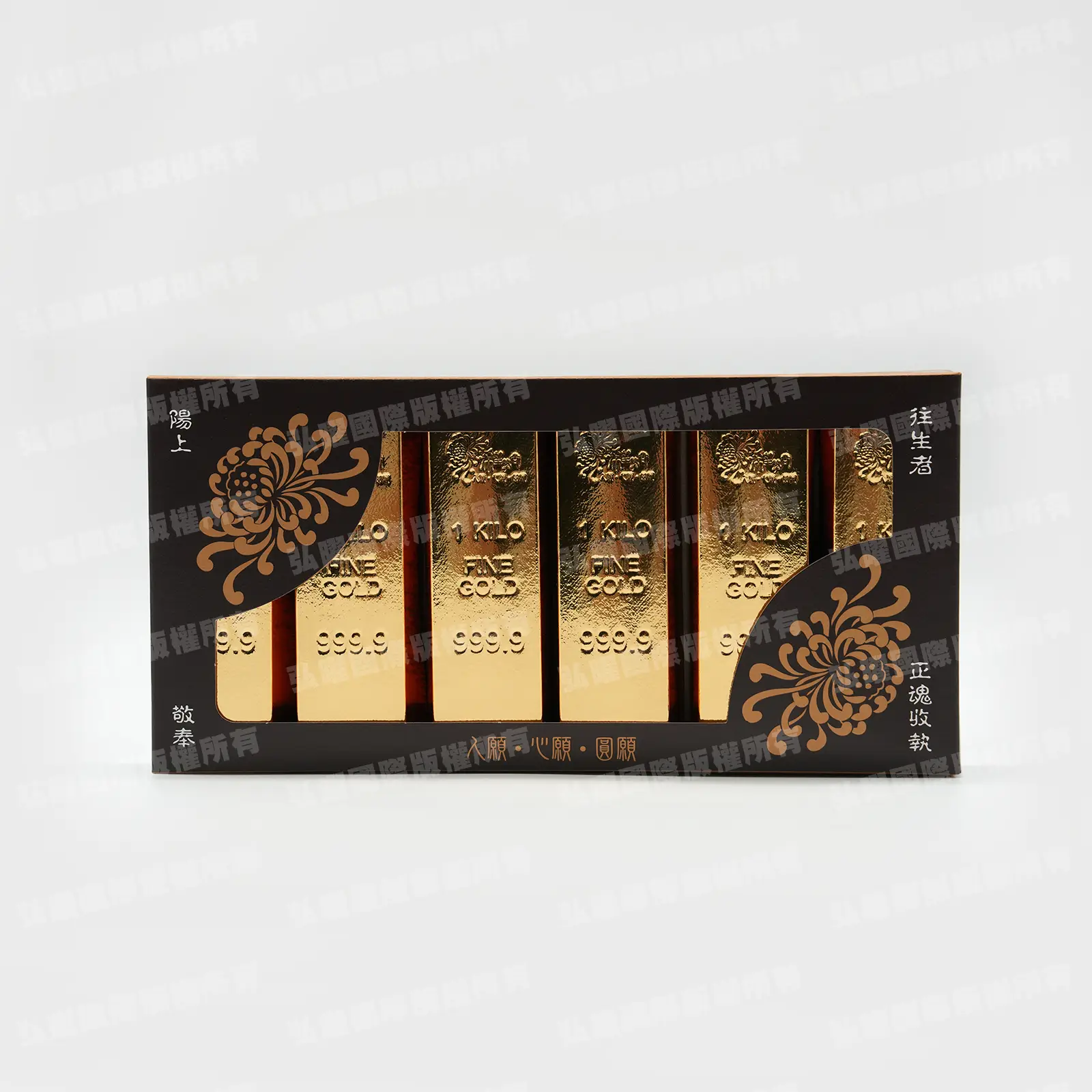 紙紮六入金條禮盒-1