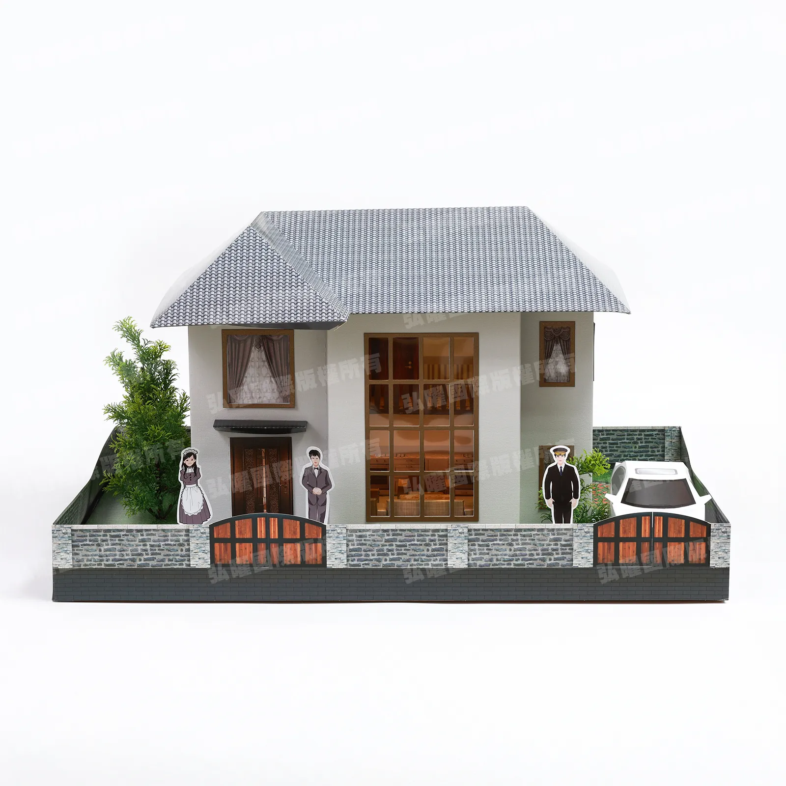 紙紮宏大築居-1 紙紮宏大築居-1