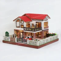 紙紮富邑居(紅屋紅車)-3