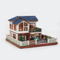 紙紮富邑居(藍屋綠車)-2