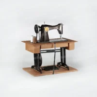 紙紮復古針線車-2