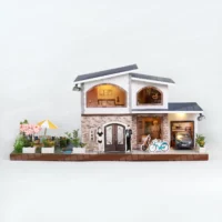 紙紮新合康農場別墅(藍頂黃傘)-1