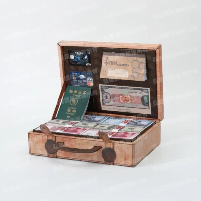 紙紮旅行地圖皮箱-1