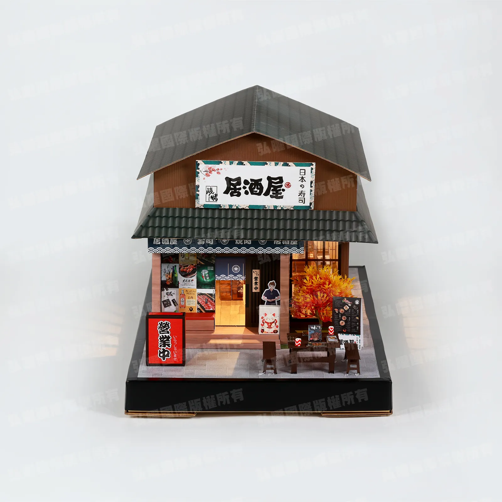 紙紮日式居酒屋-1 紙紮日式居酒屋-1