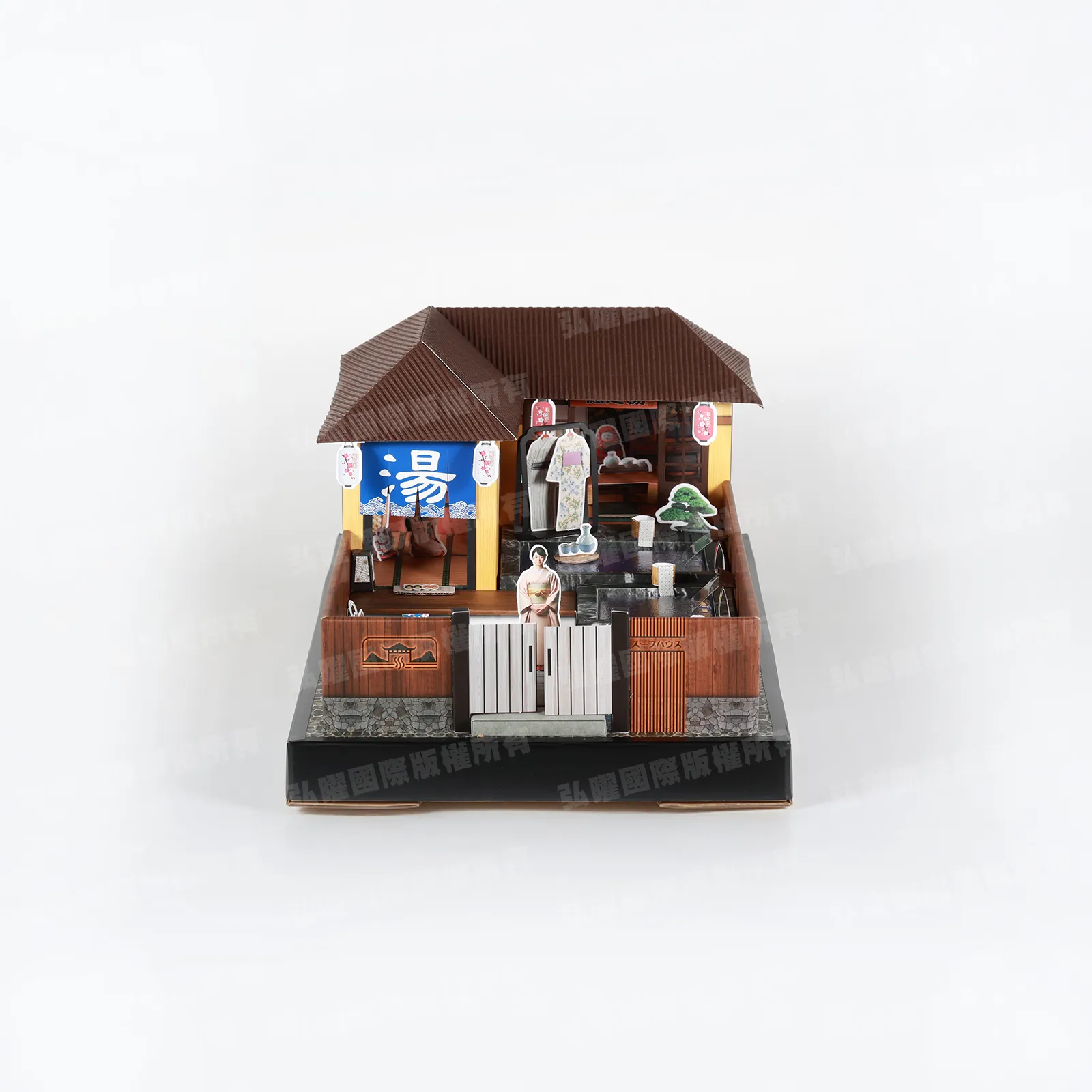 紙紮日式湯屋-1 紙紮日式湯屋-1