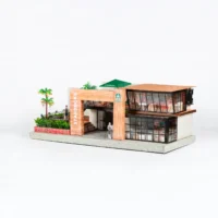 紙紮景觀星巴克-3