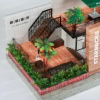 紙紮景觀星巴克-8