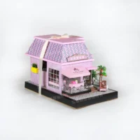 紙紮甜品蛋糕店-2