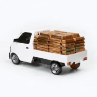 紙紮發財車(白)-2