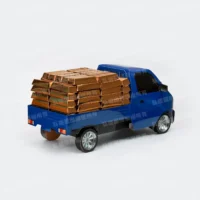 紙紮發財車(藍)-2