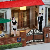 紙紮百合園(紅)-5