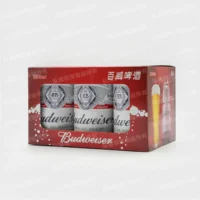 紙紮百威啤酒六入組-3