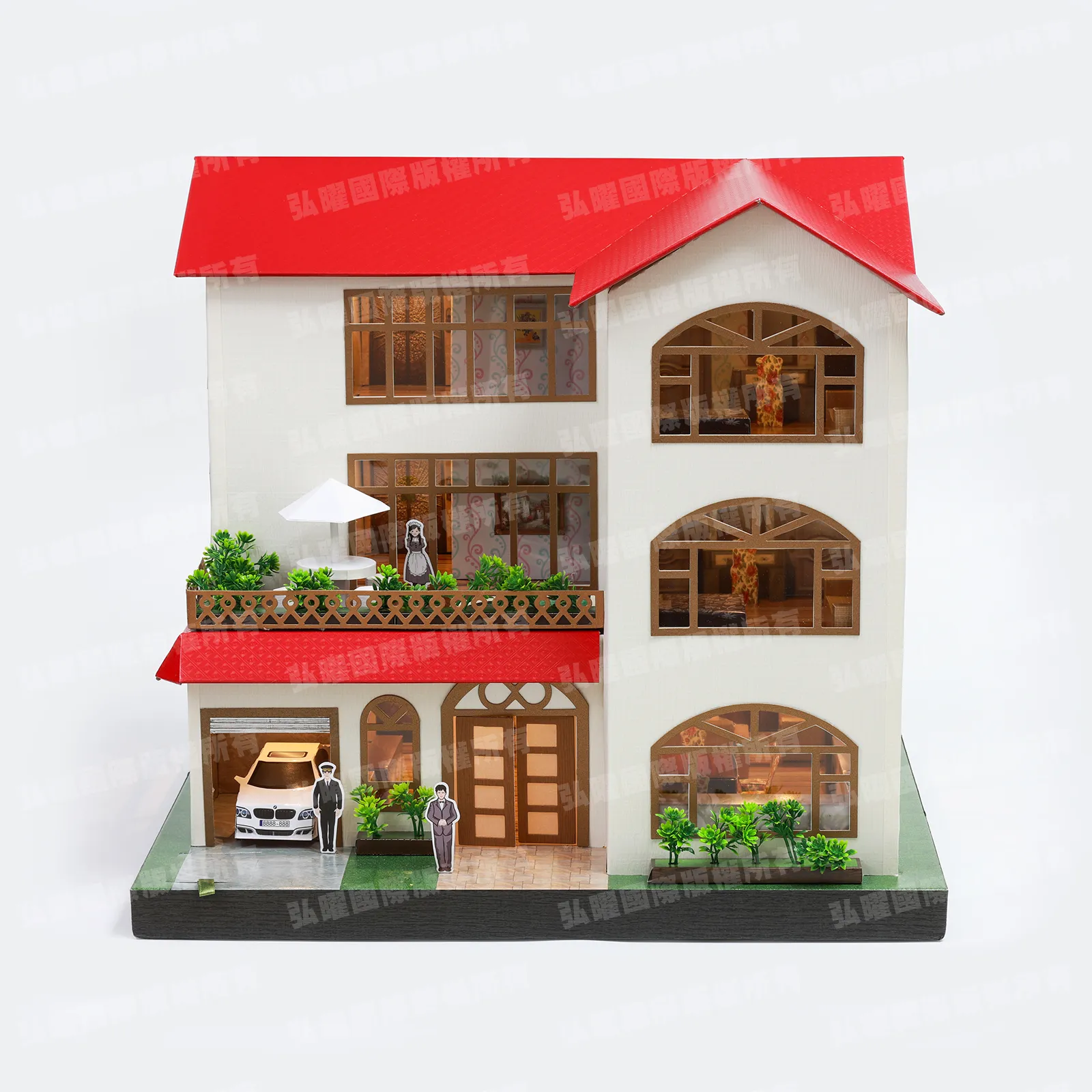 紙紮空中花園-1 紙紮空中花園-1