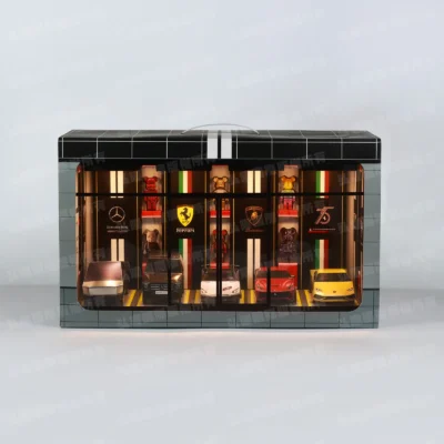 紙紮精緻超跑車庫-1