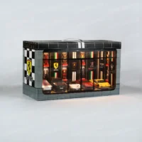 紙紮精緻超跑車庫-2