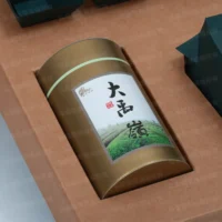 紙紮茶具組(墨綠)-2