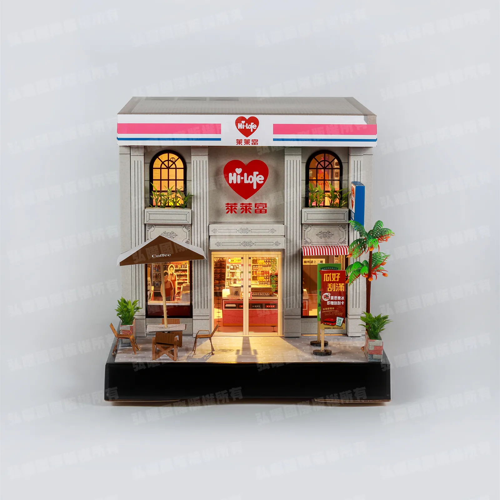 紙紮萊萊富便利商店-1 紙紮萊萊富便利商店-1