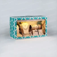 紙紮蒂芬妮精品女飾品禮盒-2