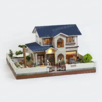 紙紮誼居園別墅(藍)-2