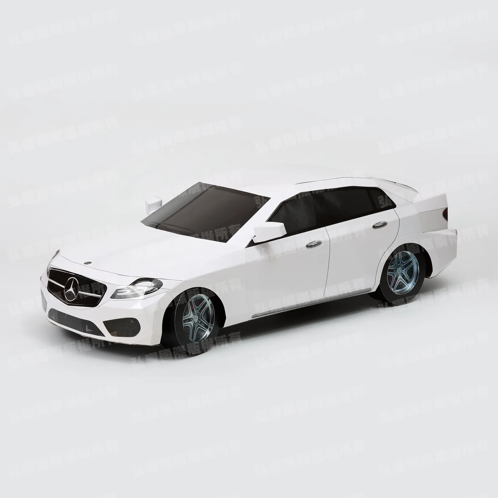 紙紮賓士C300(白)-1