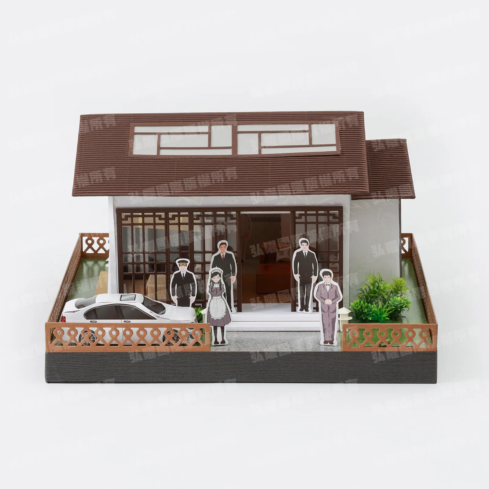 紙紮迷你日式小屋-1 紙紮迷你日式小屋-1