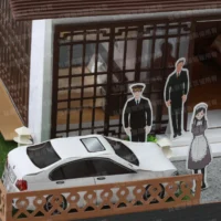 紙紮迷你日式小屋-7