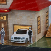 紙紮迷你金銀屋開燈-7