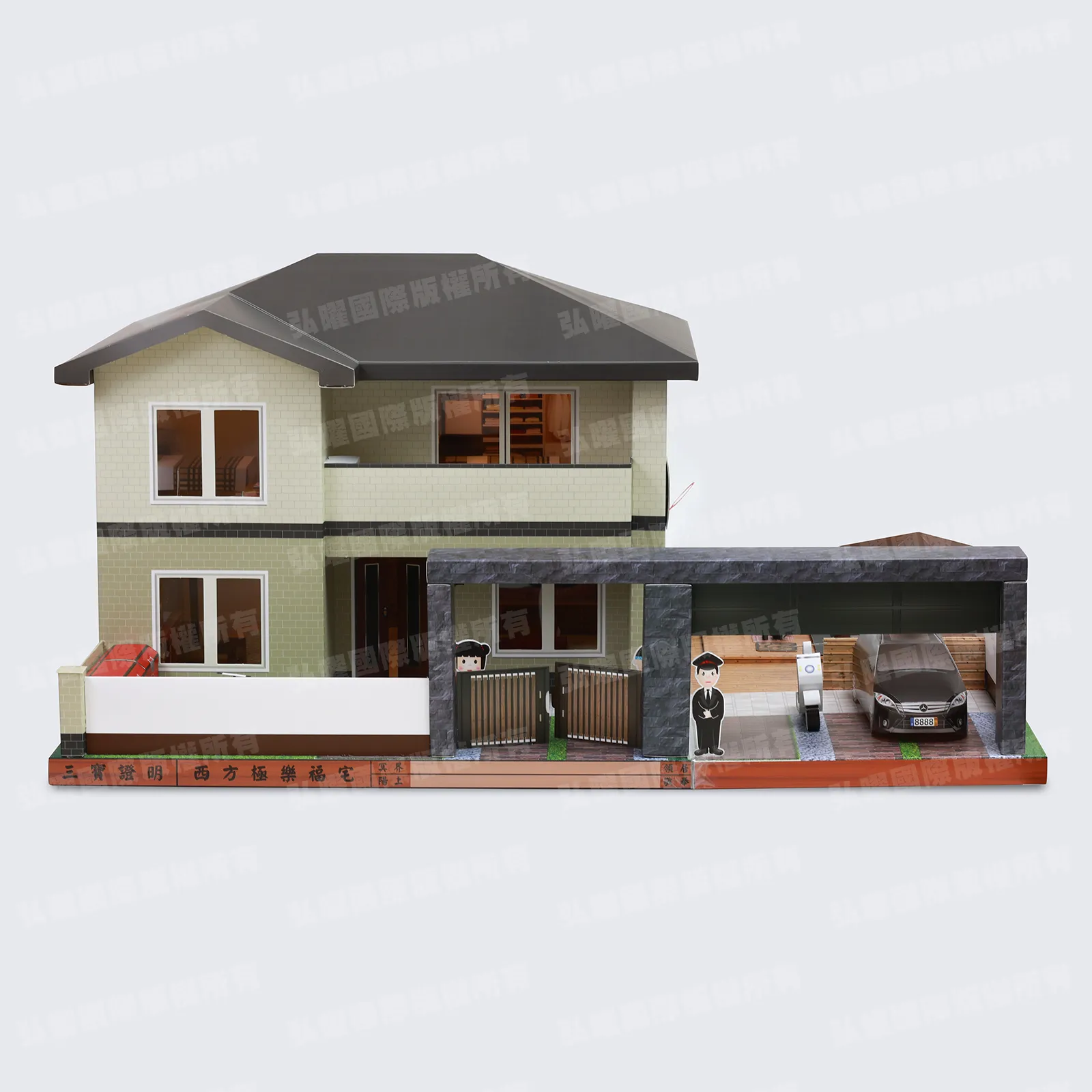 紙紮韓屋富貴名別墅6-2(豪華版)-1 紙紮韓屋富貴名別墅6-2(豪華版)-1