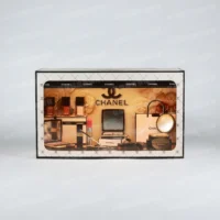 紙紮香奈兒高級彩妝禮盒-1