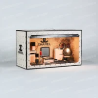 紙紮香奈兒高級彩妝禮盒-2