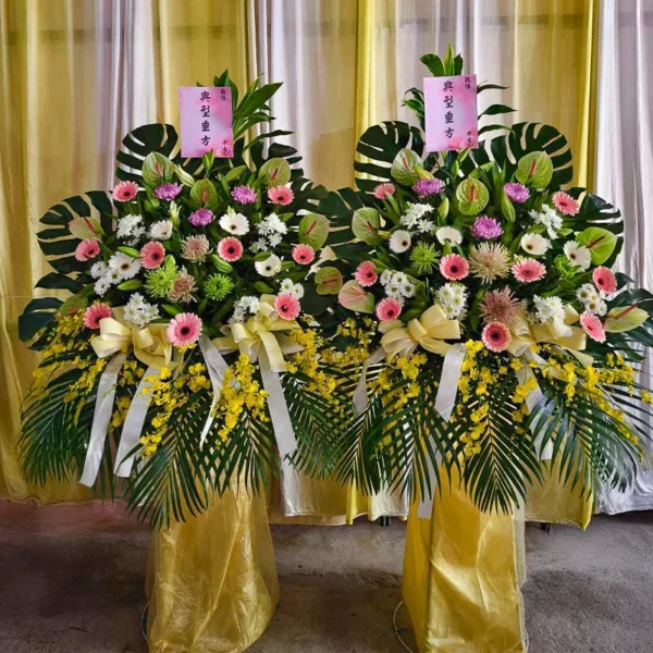 喪禮高架花籃T
