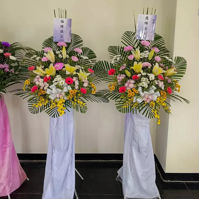 喪禮高架花籃V