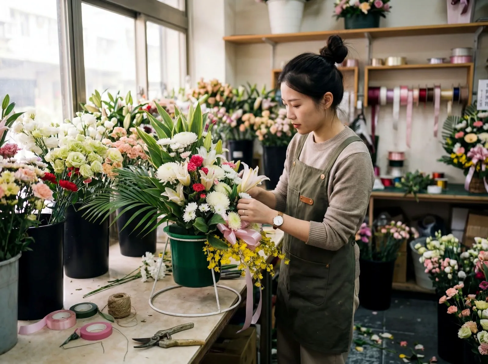 弘曜花藝全台服務首頁宣傳圖